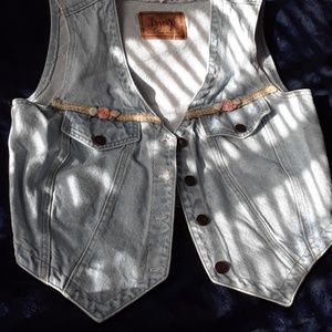 Authentic BijouX Jean Vest